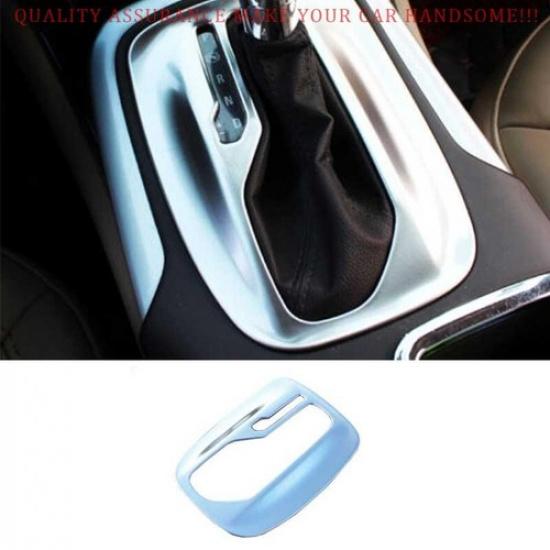 For Buick Regal 2009-2017 Silver Steel Central Console Gear Shift Cover Trim 1PC