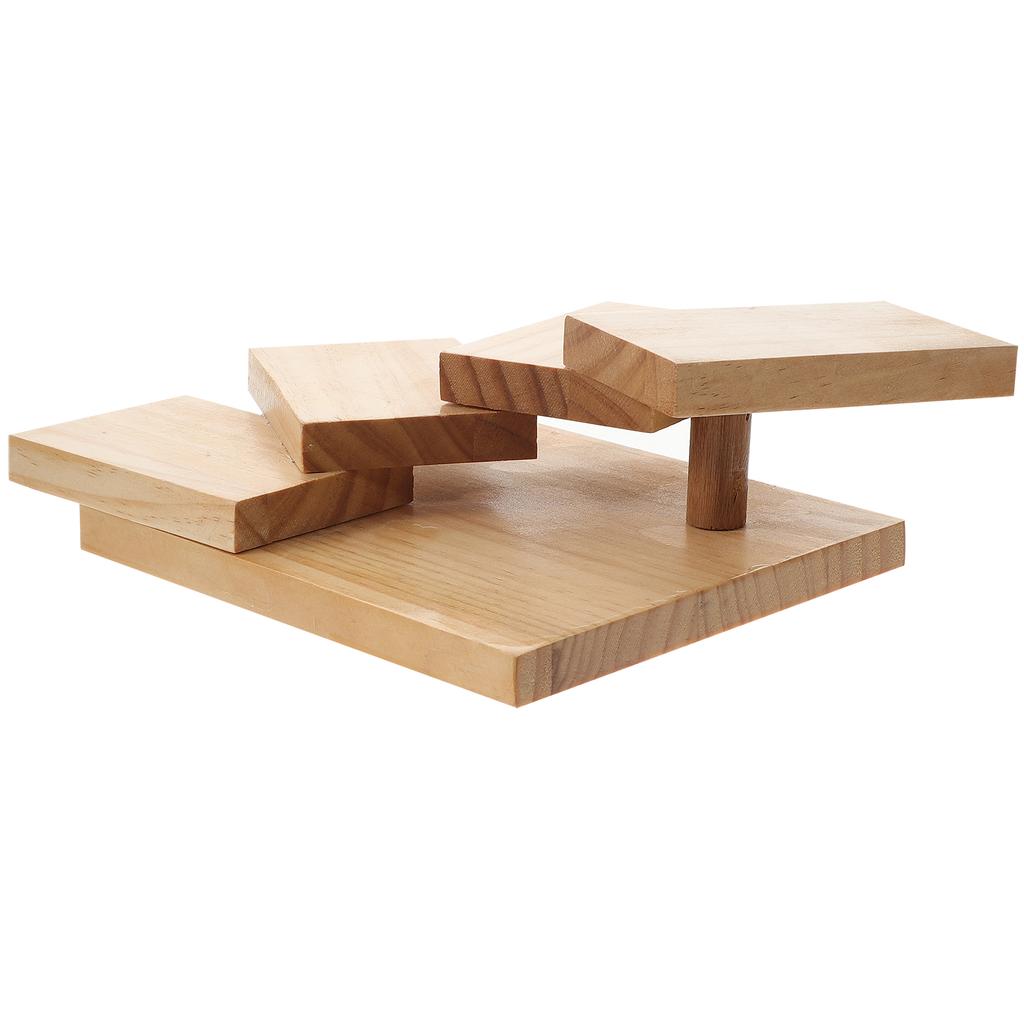 Sushi Boat Serving Tray Plate Rotating Wood Appetizer Plates Dinner Japanese Dishes