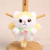 Kitten Pendant Plush Cat Keychain Soft Plush Plush Animal Keyring  Backpack Accessories