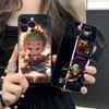 Anime Zoro Mobile Phone Case for iPhone 17 16 15 14 13 12 11 X XR XS 8 7 Pro Max Plus Mini Colour Protective Luxury Pretty
