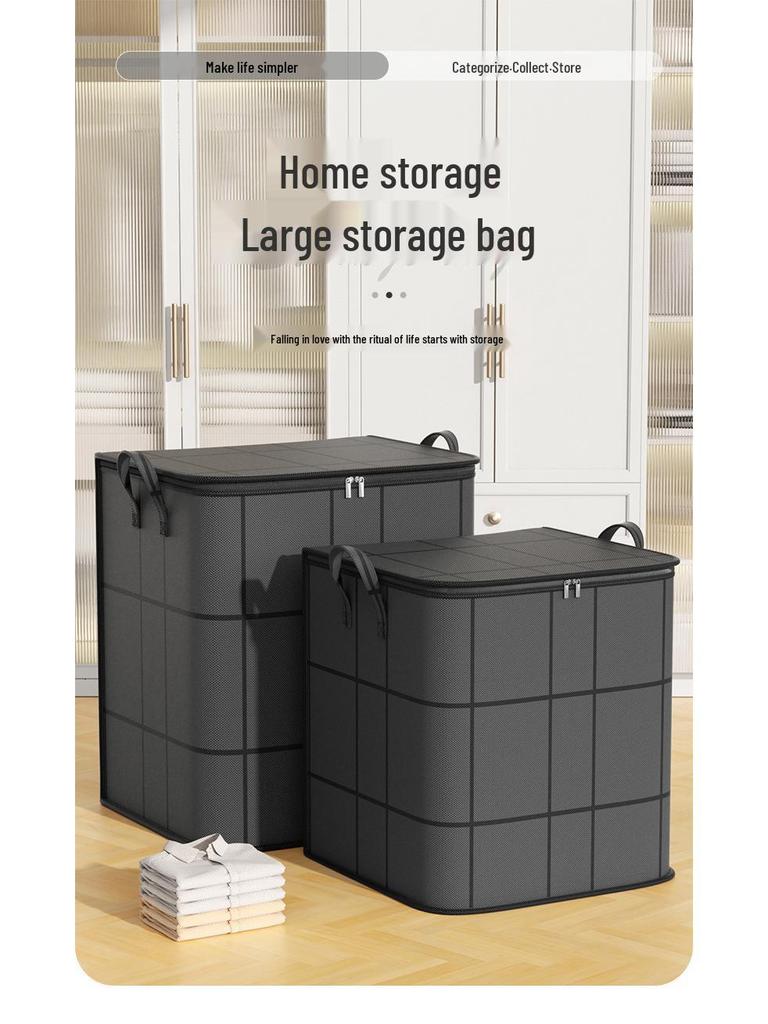 Durable Large-Capacity Wardrobe Storage Bag for Clothes and Quilts