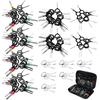 41 PCS Terminal Removal Tool Kit, Stainless Steel Pin Extractors Car Terminal Ejector Set with Protective Bag, Pin Removal Tool Auto Electrical