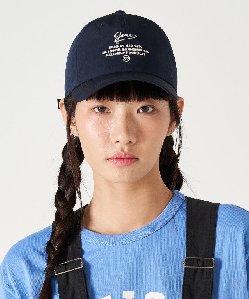 HELEMENT Graphy Navy Ball Cap