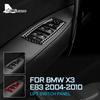 Carbon Fiber Style Window Switch Panel for BMW X3 E83 2004-2010
