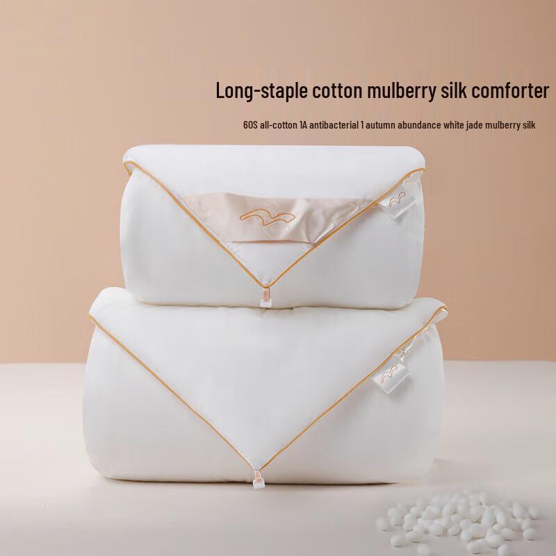 

Mercury Home Textiles 100% Mulberry Silk All-Season Jacquard Duvet