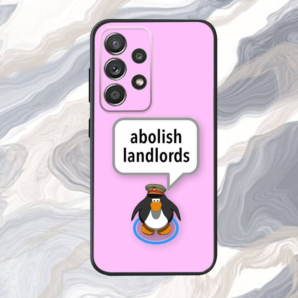 C-Clubs Game P-Penguin-ns Phone Case For Samsung S25,S24,S21,S22,S23,S30,Ultra,S20,Plus,Fe,Lite,Note,10,9,5G Black Cover