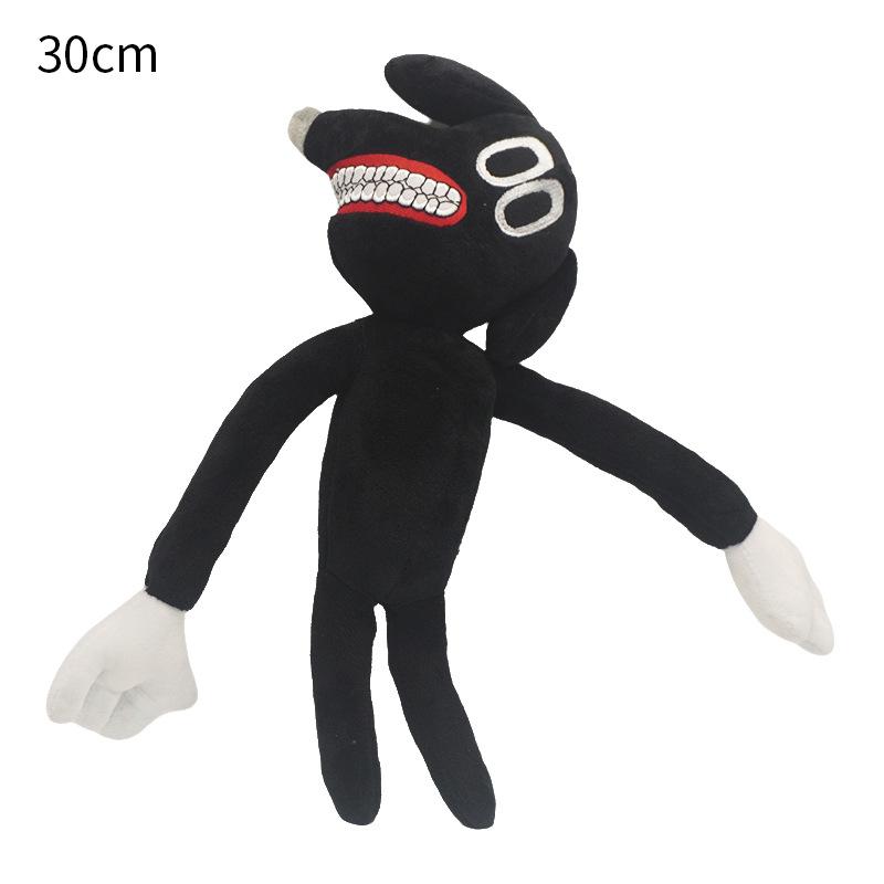 

30см Плюшевые игрушки Сиреноголовый Плюшевые куклы Сиреноголовый Страшная черная игрушка мультяшный кот Мягкие набивные животные Фигурки игрушки для подарка ребенку 30cm