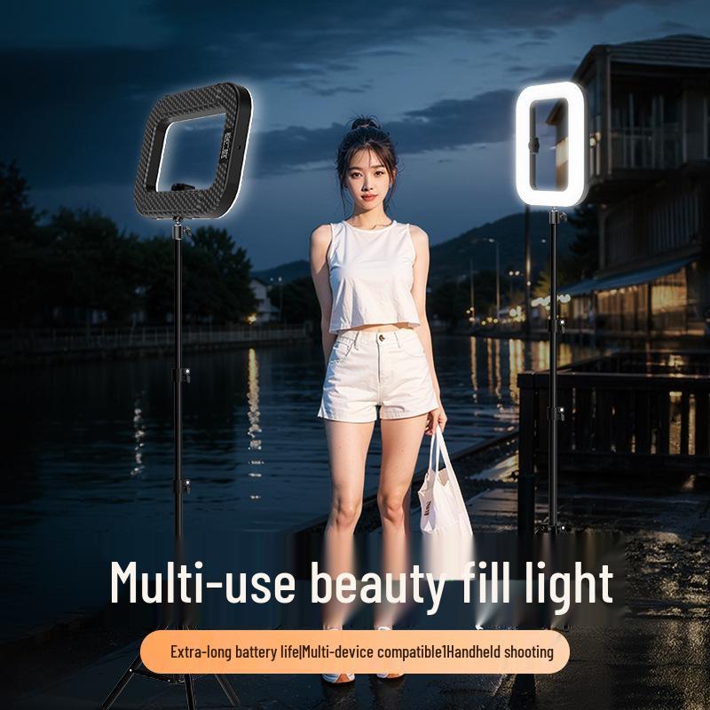 Lumină portabilă reîncărcabilă pentru selfie și video de exterior cu luminozitate ridicată