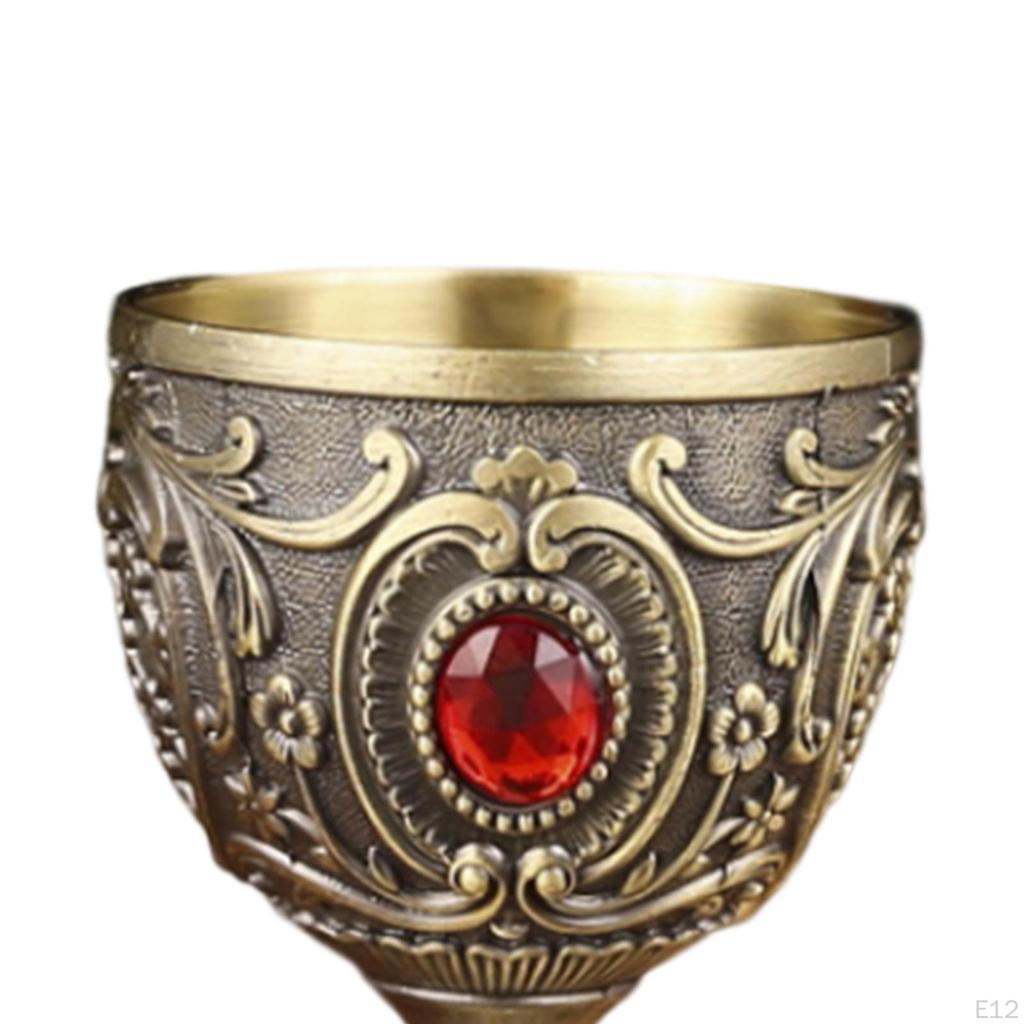 30ML Metal Embossed Wine Cup Halloween Party Camping European Style