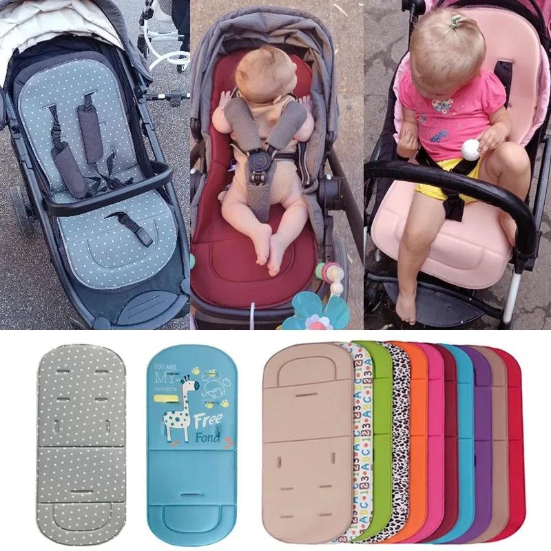 Non-Toxic Baby Stroller Seat Cushion Kids Pushchair Car Cart High Chair Seat Trolley Soft Mattress Baby Stroller Cushion Pad Accessories