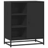 VidaXL Black Buffet 62x35x76 Cm Engineered Wood, Storage Cabinet, Entryway Furniture, Accent Furniture, Furniture of 848994