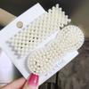 Pearl Hair Clip For Women Korean 3/4pcs Geometric Hairpins Set Hair Berrettes Girl Hairgrip Side Clip Hair Accessories