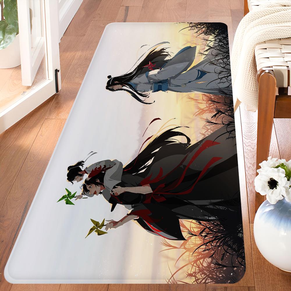 Mo Dao Zu Shi MDZS Anime Floor Mat Cheaper Anti-slip Modern Living Room Balcony Printed Bedside Mats