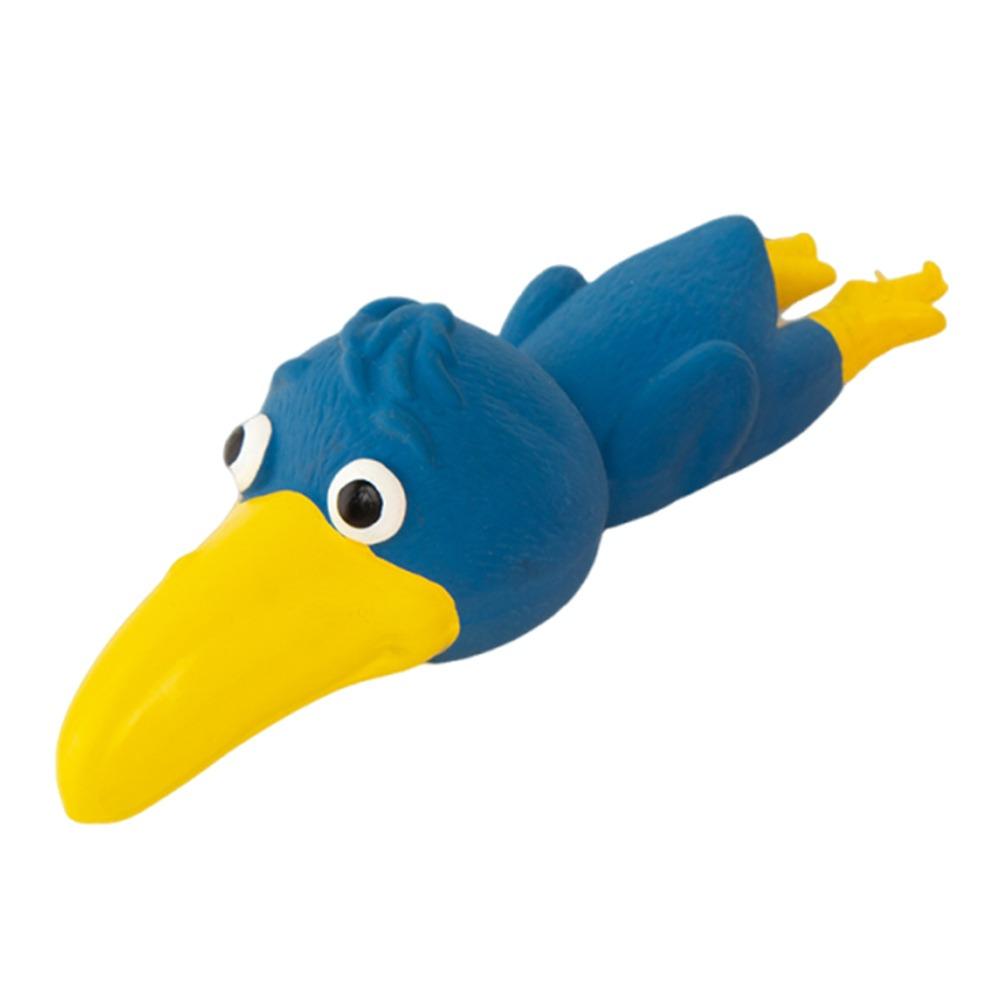 

Latex Dog Squeaky Toys Bite Resistant Pet Toy Funny Screaming Chicken Toys for Dogs синий