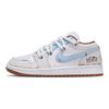 Jordan Air Jordan 1 Town Time Abrasion Resistant Abrasion Resistant Low Top Vintage Basketball Shoes Unisex DC0774-202(Team864-)