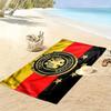 Germany National Football Team Print Beach Towel, Large Soft Quick Dry Towel for Beach Camping Swimming