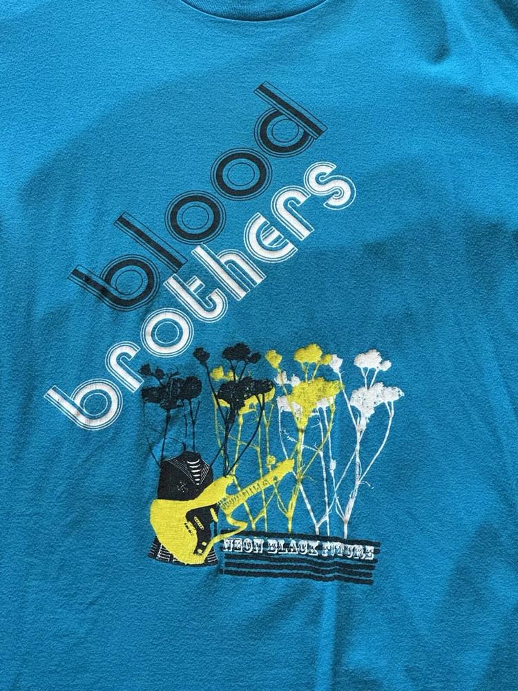 The Blood Brothers Band Neon Black Future T Shirt Full Size S-5XL Unisex T-Shirt XXXL