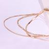 Europe and The United States Fashion Chain Multi-layer Necklace Women's Personality Punk Style Classic Jewelry Accessories