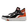 Li Ning Wave Superwave Mid top Skateboard Shoes Men's Black Orange AGCQ179-2