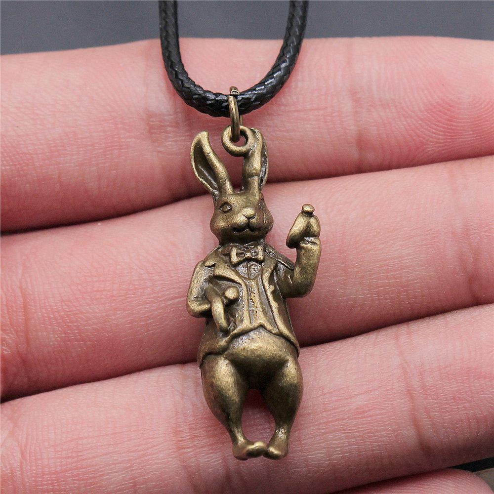 Animal Necklace Leather Chain 45cm Male Jewelry Evening Personalized Decorations