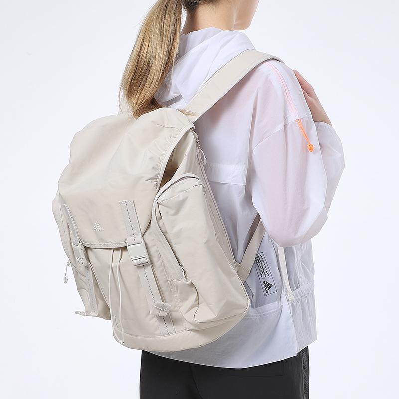 Adidas Polyamide Backpack Regular Unisex Bauxite Brown Adidas GM4394