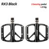 MEROCA  Mountain Bike Bicycle Pedal Aluminum Alloy Non-slip Pedal Folding Bicycle DU/bearing Pedal Bike Pedals Clipless Pedals