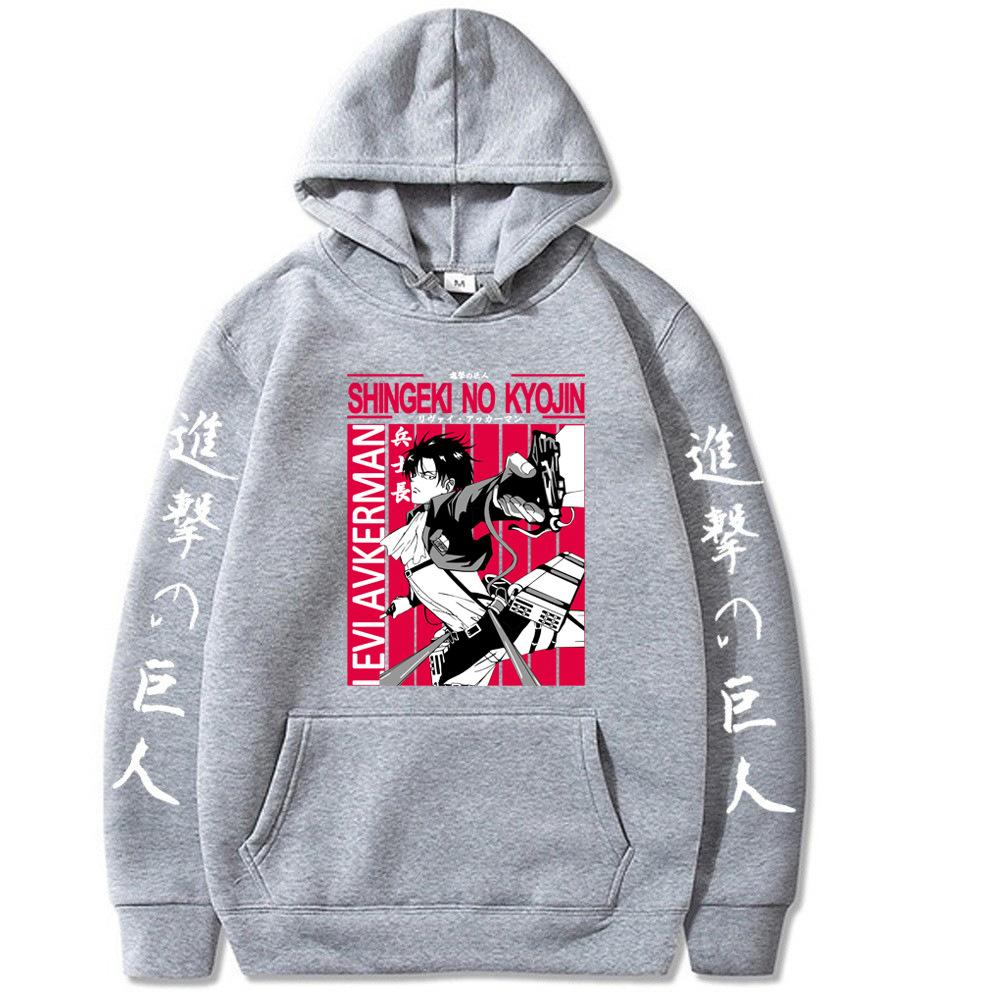 Anime, Printed Hooded Sweater Sweatshirt Men'S New Top