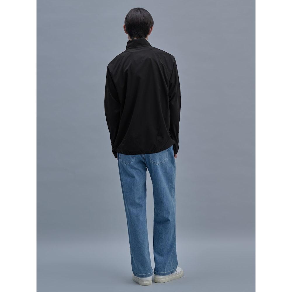 SHIFT.G Washed Wide Denim Pants Blue