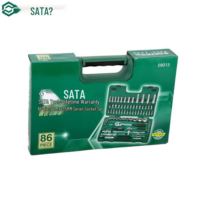 SATA 86-Piece Socket Set Assorted