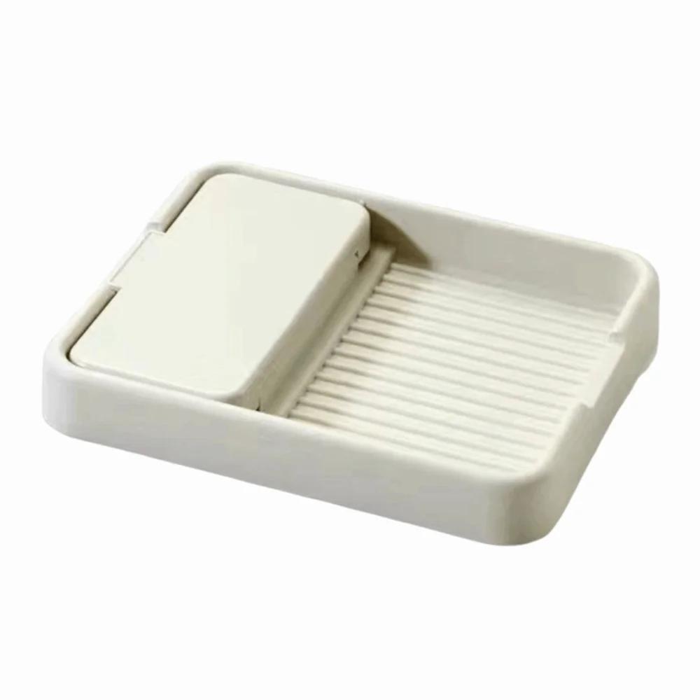 Foldable Pot Lid Holder Plastic Material Heat-Resistant Kitchen Storage Shelf Multifunctional Space Saving Tableware Storage