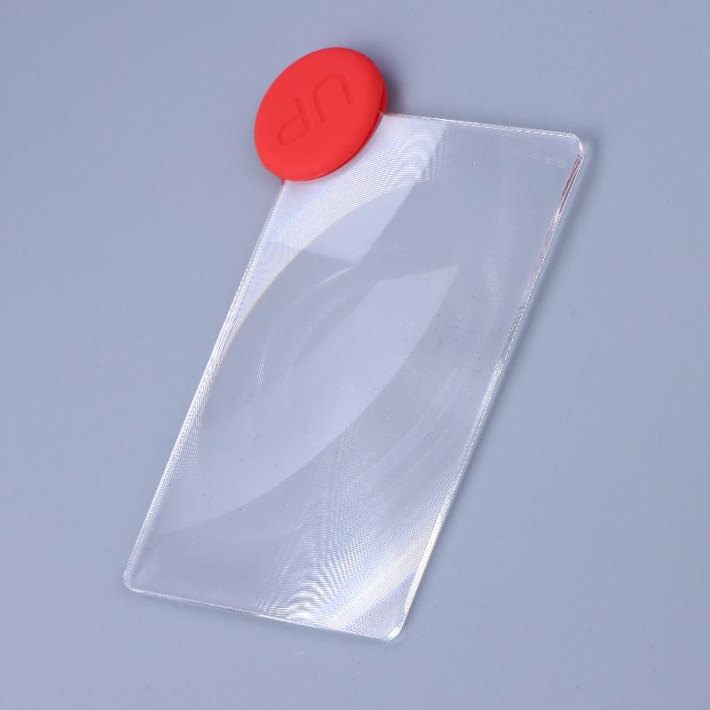 1/2Pcs Outdoor Solar Igniter 3X Magnifying Acrylic Glass Card Fire Starter Picnic Ignition Tool For Camping Tools