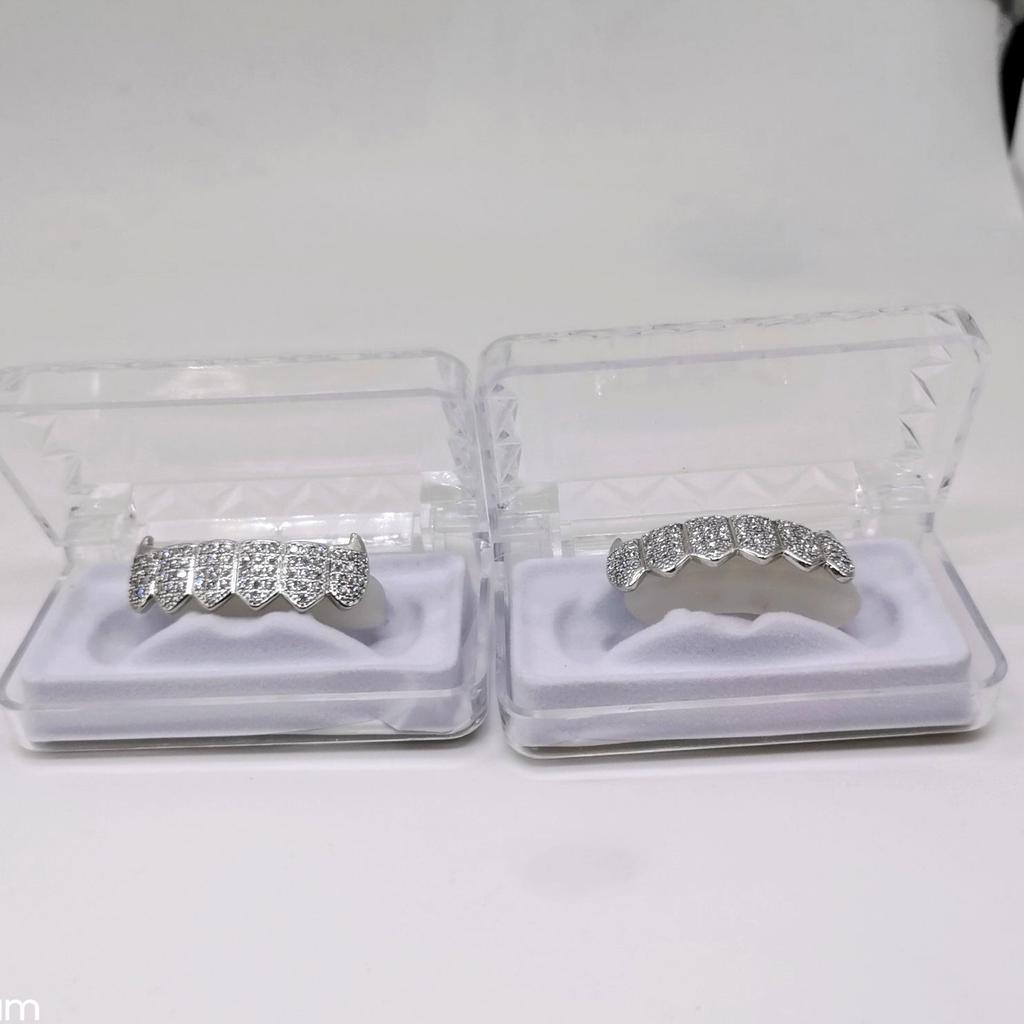 Zirkonia Tijgertand Halloween Hip-Hop Kostuum Tanden