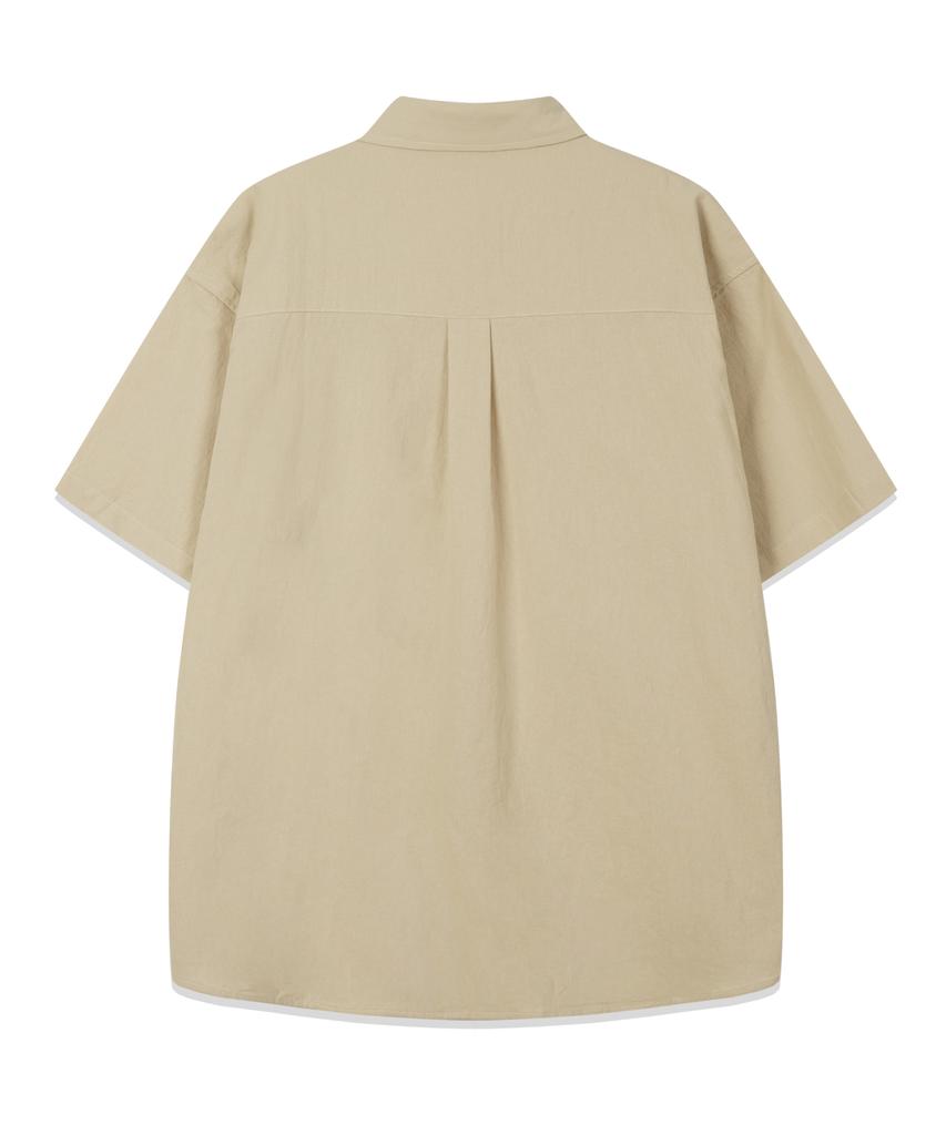 GRAYBLVD Linen-Like Combed Short Sleeve Shirt (5 Colors)
