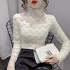Autumn Base Shirt Women's Fashion Lace Shirt Women's Inner Mesh T-shirt Inner Brushed Fashion Top