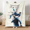 Ronaldos Number Seven Blankets Flannel Printed Breathable Warm Throw Blanket for Home Office Bedspreads 0708a146
