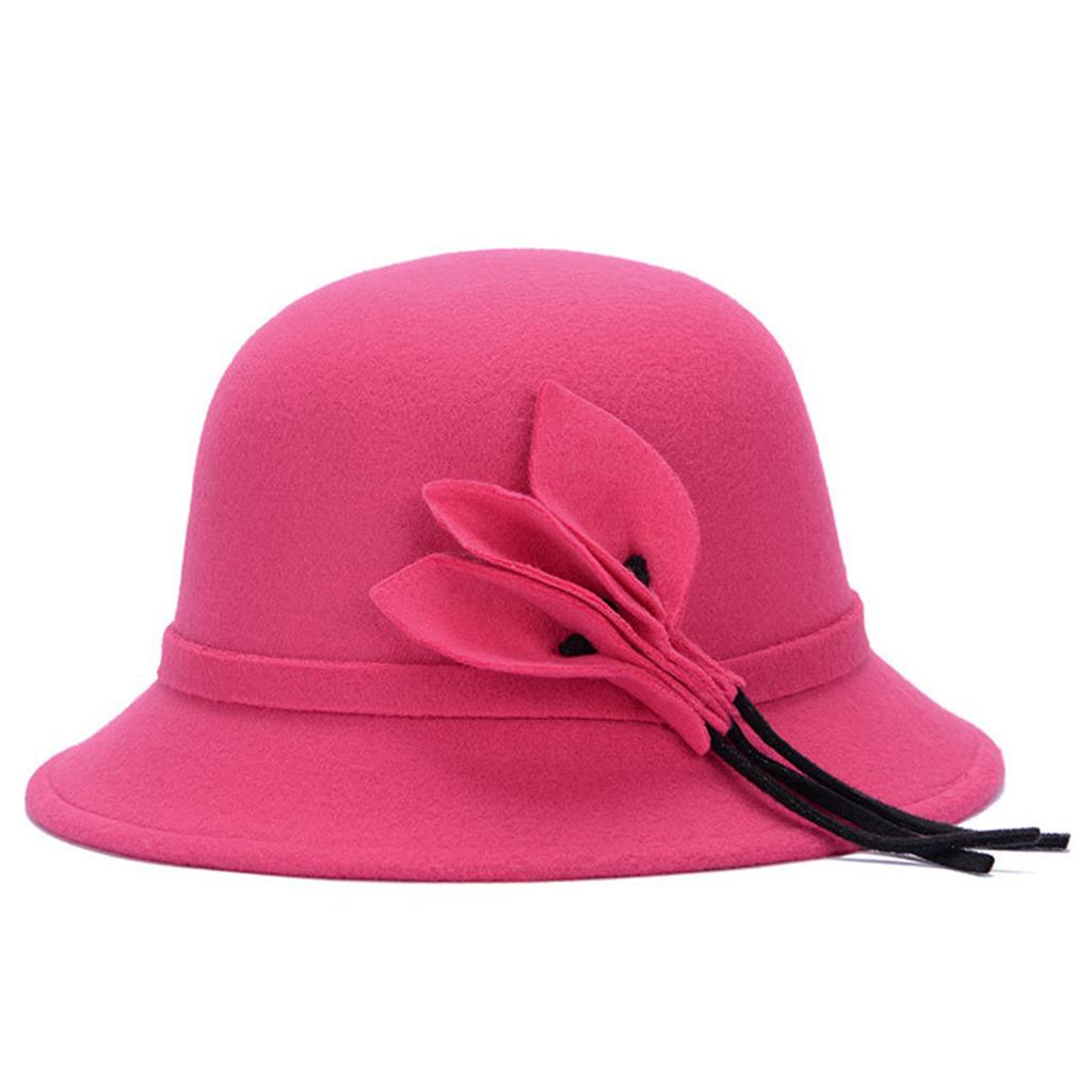 Ladies' Comfortable And Casual Fashionable Warm Basin Hat Solid Color Hat