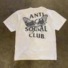 Baumwolle Amerikanischer Retro Schmetterling Buchstabe Reines Baumwoll Kurzarm T-Shirt Für unisex Und Wounisex Sommer Locker Und Vielseitig Oberteil