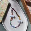 KKBEAD Gradient Color Cloud Beaded Phone Lanyard, Japanese-Korean Style for Women