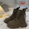 Women Boots British Style Autumn and Winter Skull Rivets Martin Boots Women Short Leather Boots Vintage Lady Ankle Shoes