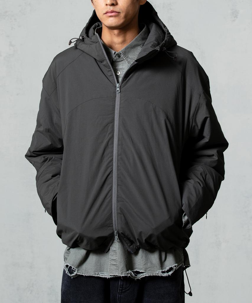 Areuban Light Shell Padded Jacket_Brown