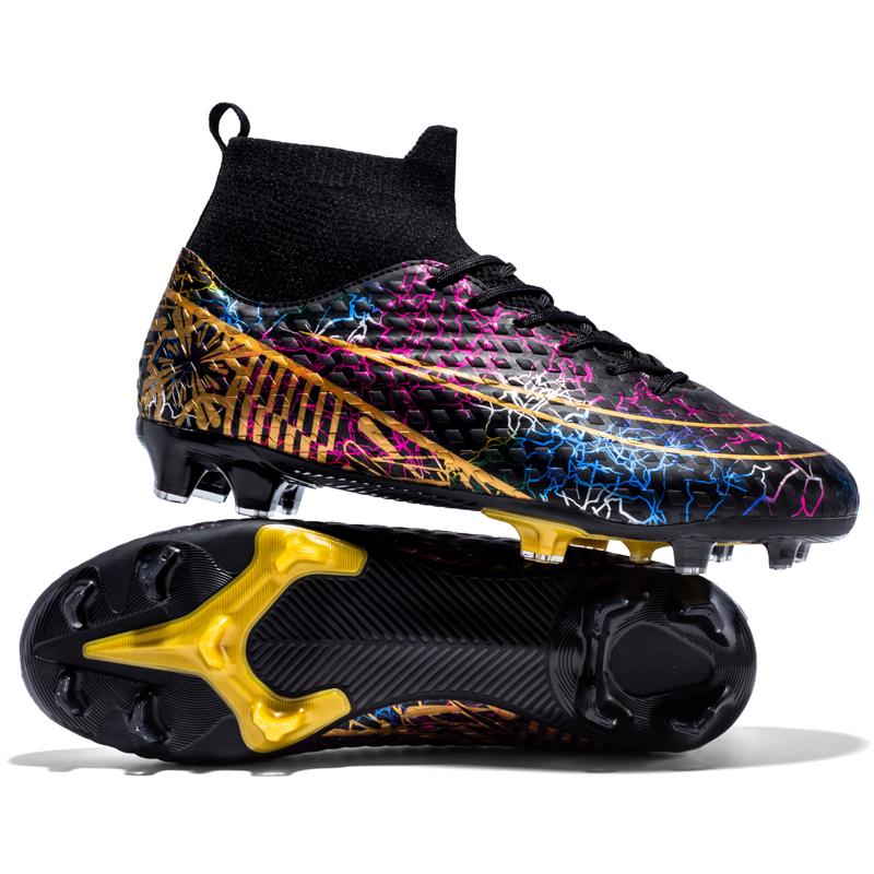 

НОВЕ високоякісне чоловіче футбольне взуття FG/TF Дитяче футбольне взуття Юнацьке футбольне взуття Зручні спортивні бутси для футзалу EU35