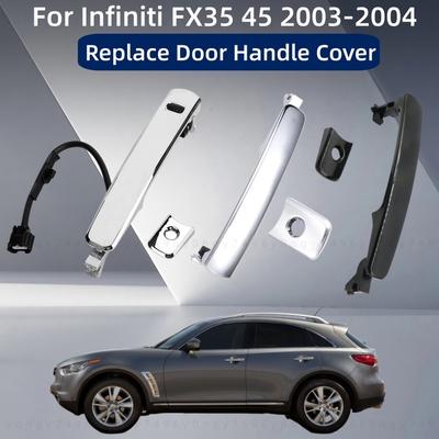 For Infiniti FX35 45 2003-2004 Car Upgrade Styling Accessory Replace Door Handle Cover Trim ABS Plastic Modification Decoration