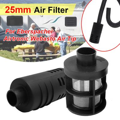 Car Accessories - 25mm Air Diesel Parking Heater Intake Filter Silencer Plastic For Webasto Dometic Eberspacher Heaters Accessories