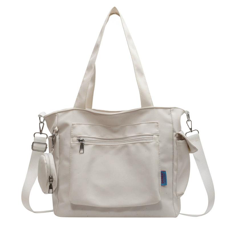 Women's Multi-Compartment Crossbody Tote Bag Stylish Casual Handbag for Daily & Travel Use
