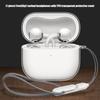 Clear Soft TPU Cover For FreeClip 2 Wireless Headphones Case Shockproof Shell Durability Case With Carry Lanyard