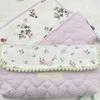 Flower Print Pen Bag with Lanyard Large Capacity Pencil Case Pen Organizers Pencil Pouches Travel Makeup Bag for Women