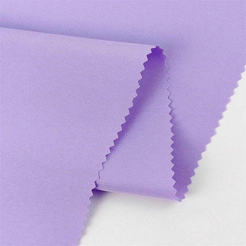 Solid-color Polyester Matte Plain Weave Fabric DIY Windbreaker Jacket Style Overcomes Cotton-padded Dress Shirt Jacket Fabric