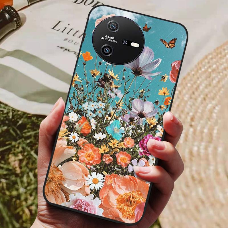 Per OSCAL TIGER 12 Custodia Silicone Morbido Lusso Antiurto Cover per Oscal Tiger 12 TPU Coque Gatto Carino Funda Shell Oscal Tiger12