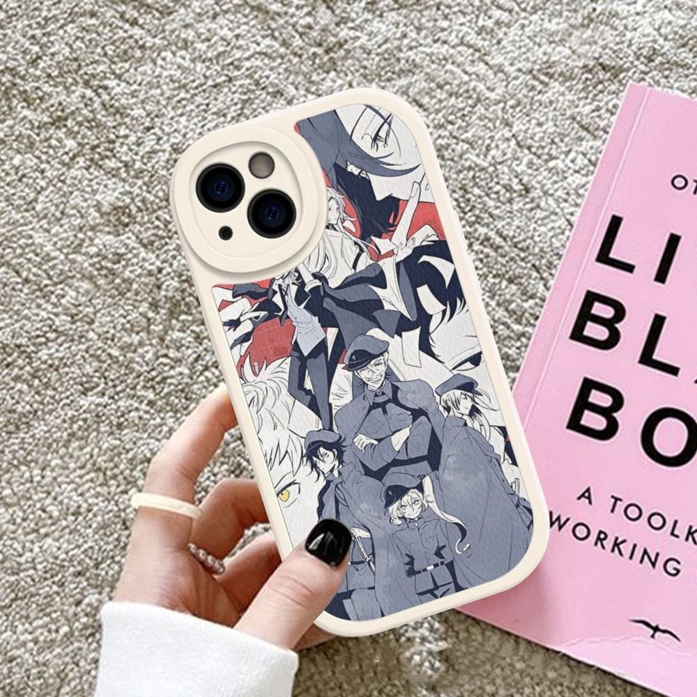 Anime Bungou Stray Dogs Phone Case Hard Leather For iPhone 14 13 12 Mini 11 14 Pro Max Xs X Xr 7 8 Plus Fundas