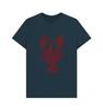 Red Lobster Organic Cotton Unisexs Tshirt Ocean Crustacean Style Tee High Quality Tshirt Fashion Trend Casual Comfortable